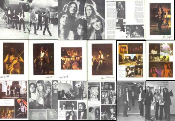 Killer tour progam inside pages